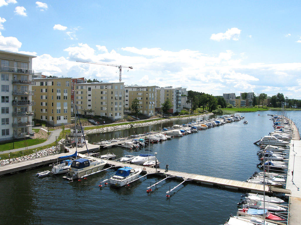 Vackra och lugna Bolinder Strand