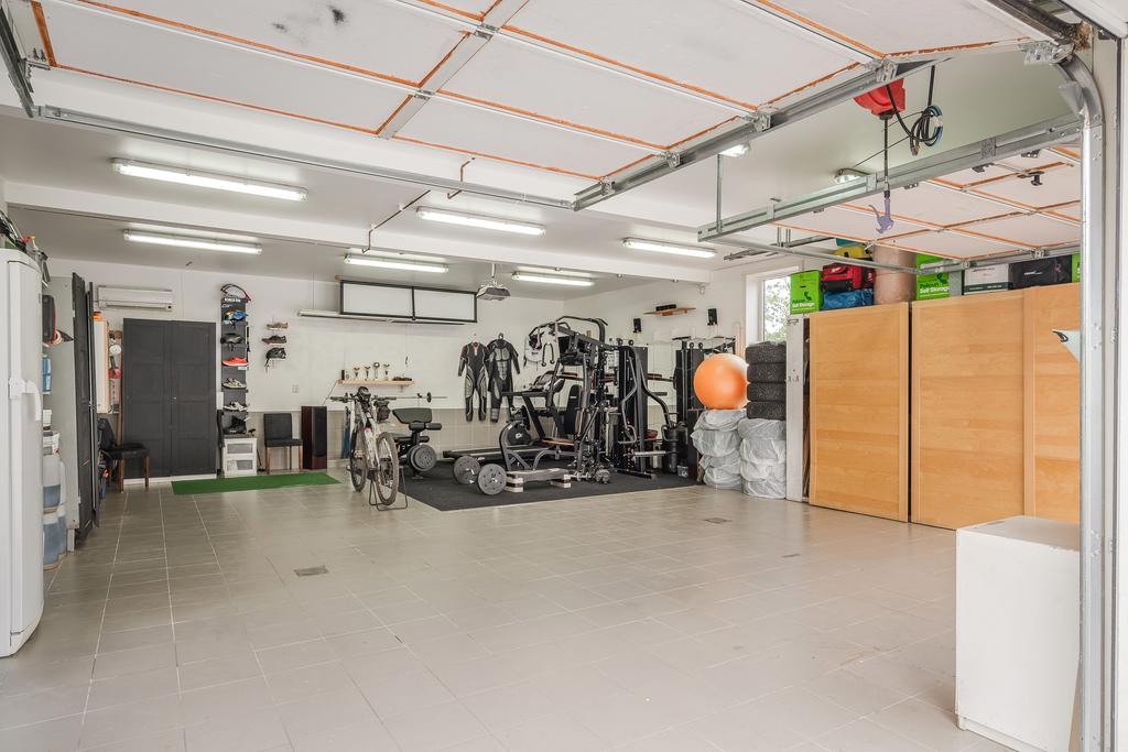 Rymligt garage