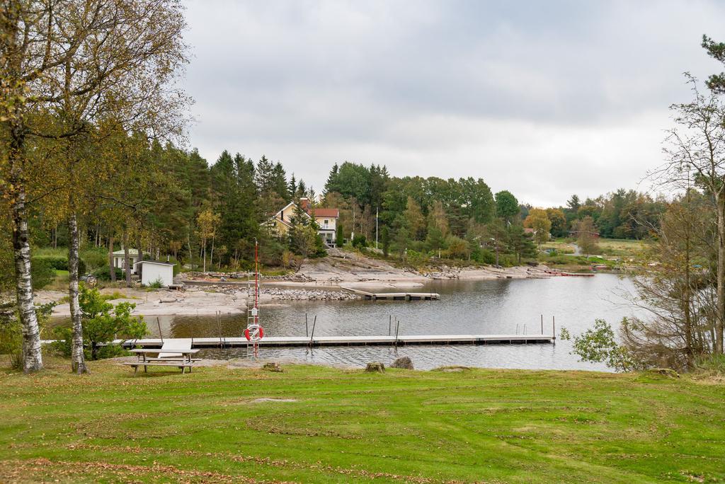 Badplats vid Stora Öresjön i Ubbhult.