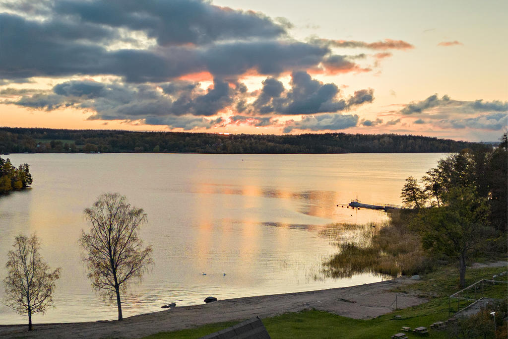 Strand vid Skytteholms slott