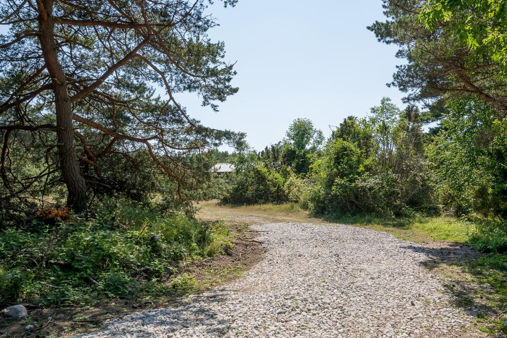 Grusad väg in till huset