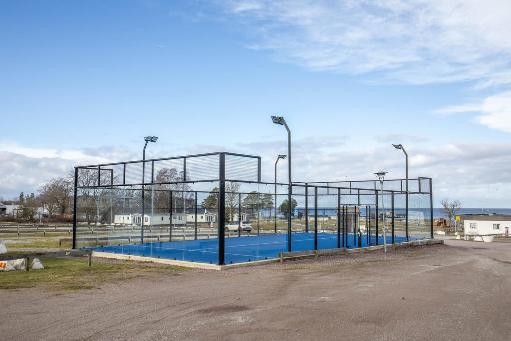 Padelbana, områdesbild.