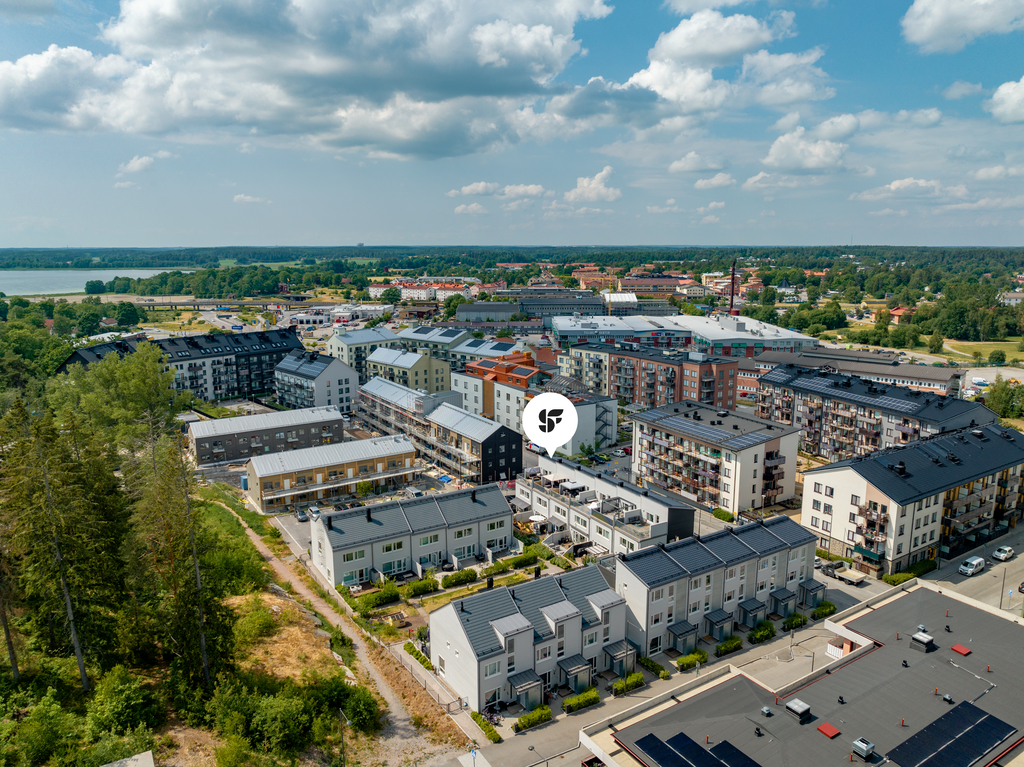 Lugnt och barnvänligt område med promenadavstånd till Vallentuna Centrum