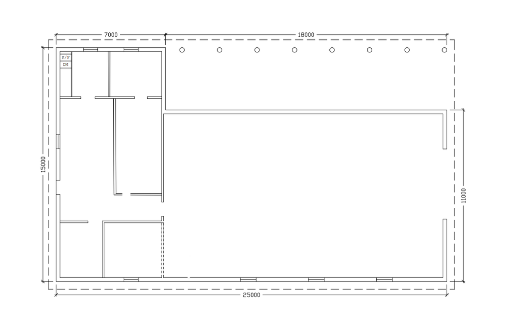 Planritning Verkstad