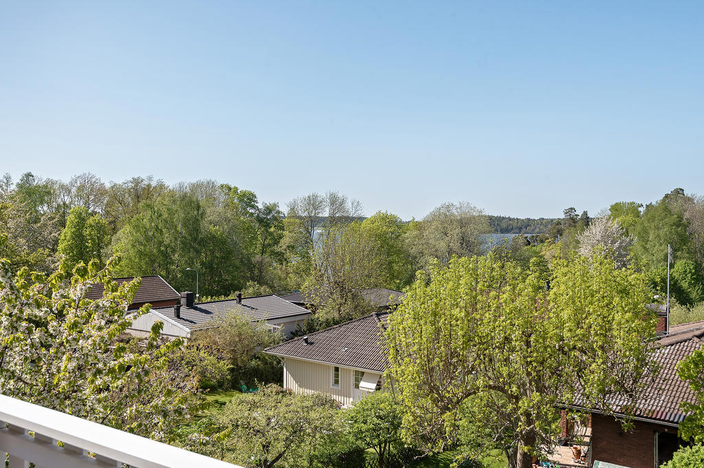 Utsikt från balkongen