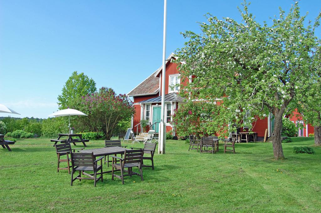 Sommarkafé i närheten av kyrkan