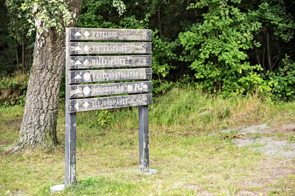 Man har inte bara närhet till Ängårdsbergen utan även till Ruddalens grönområde.