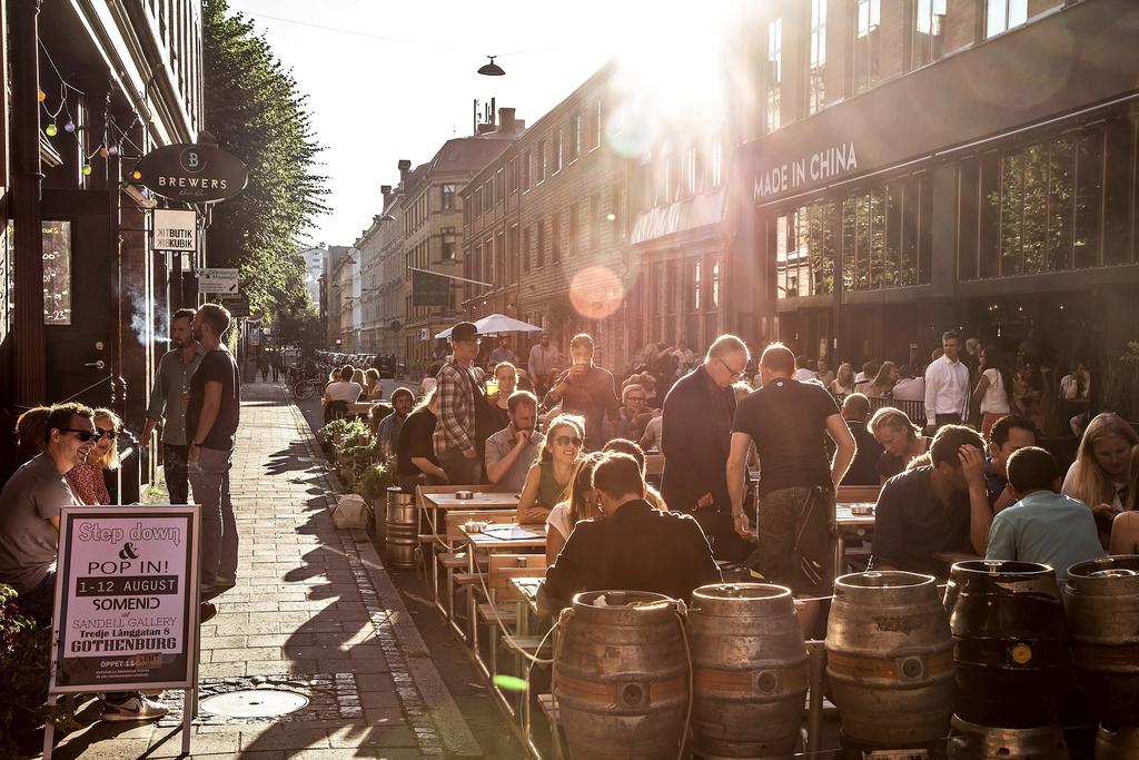 Stadpulsen finns på cykelavstånd. Perfekt när man vill avnjuta en god helgmiddag på stan.