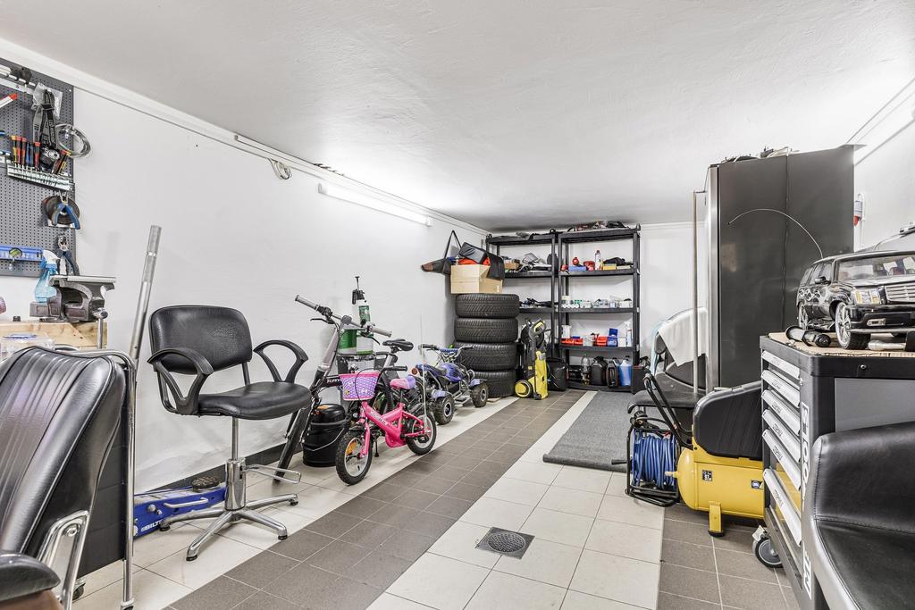 Garage med golvvärme