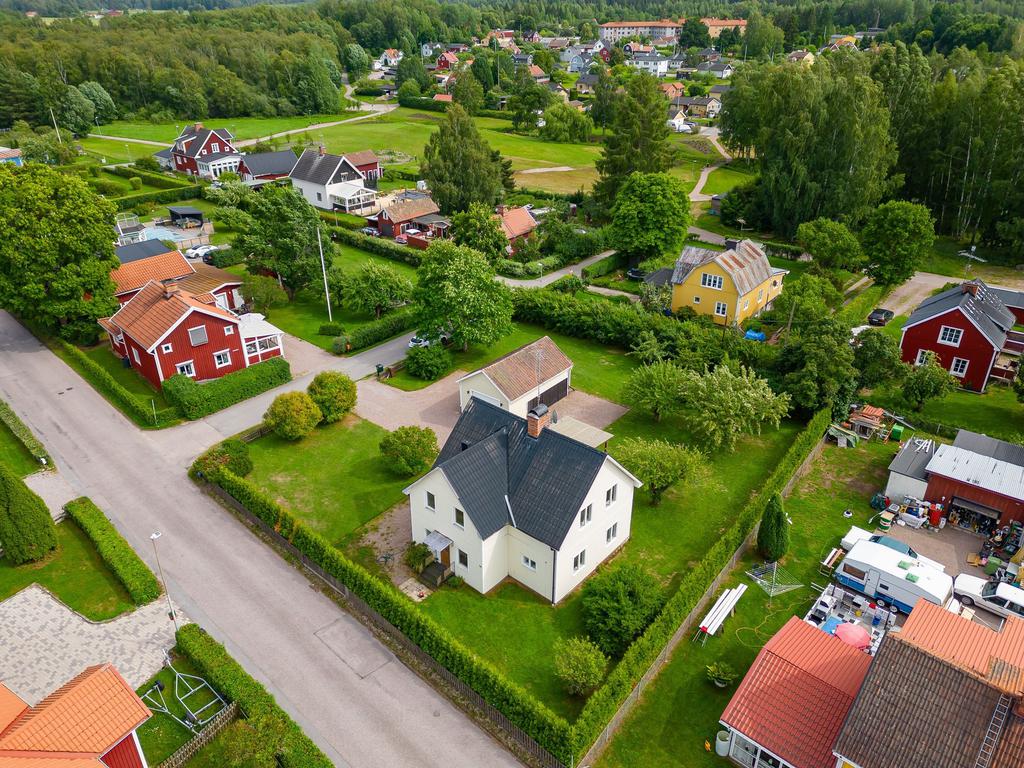 Brunnbäcksvägen. Gångavstånd till skola och förskola