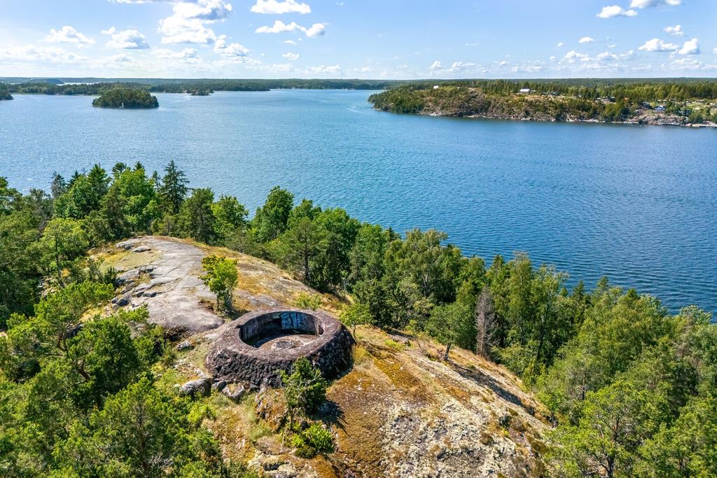 Utsiktsplatsen Ljusterö huvud, panoramavy