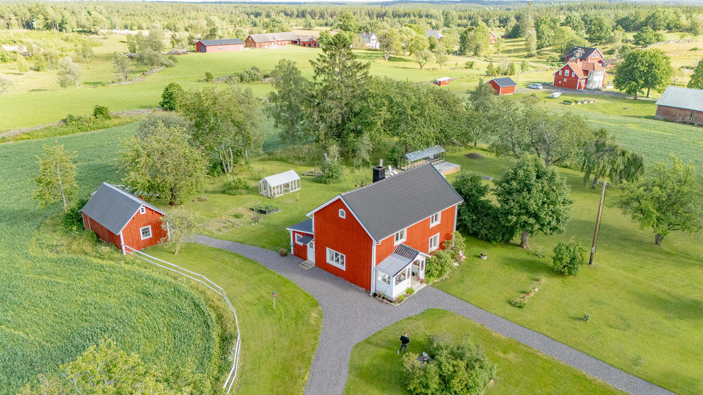 Boningshus, uthus och växthus