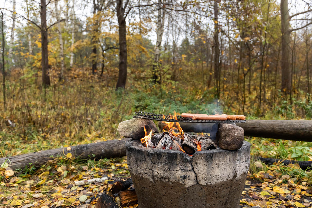 Grillplats vid Mariegrop.