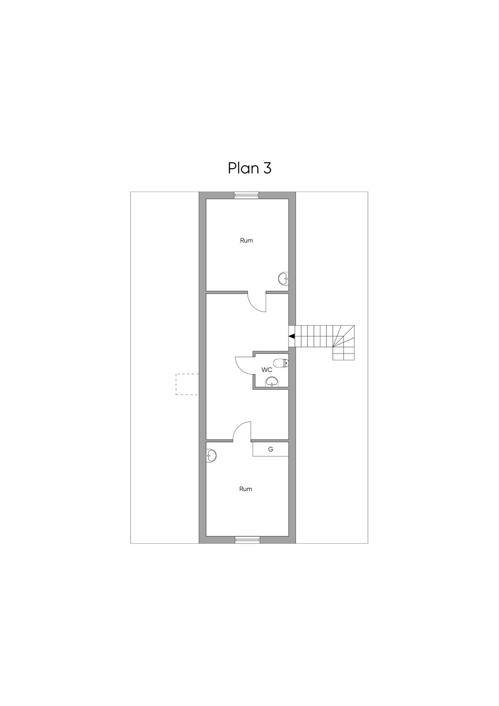 Lägenheten plan 3