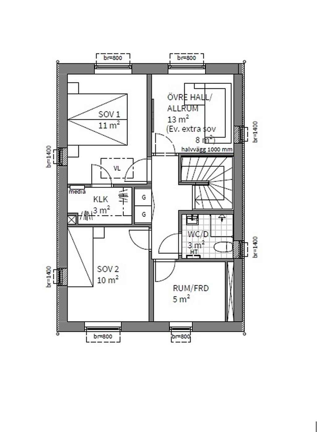 Övre plan