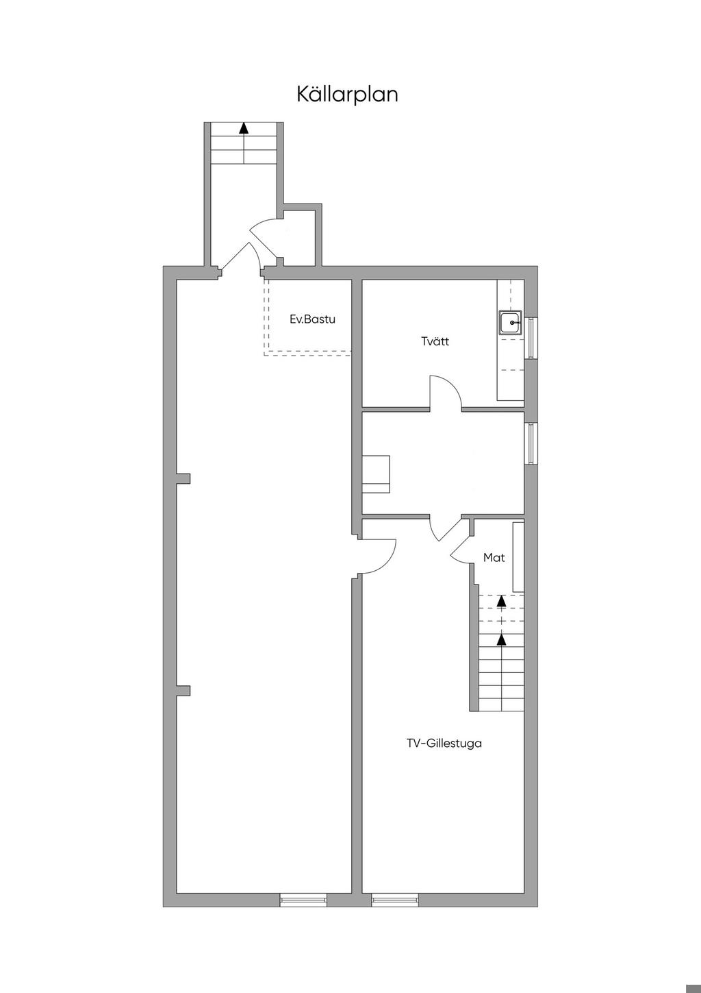 Planlösning Källarplan