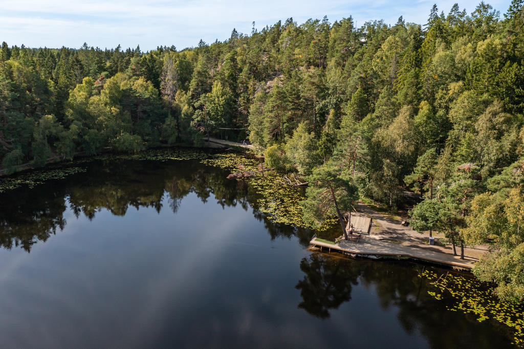 Brygga vid Barnsjön