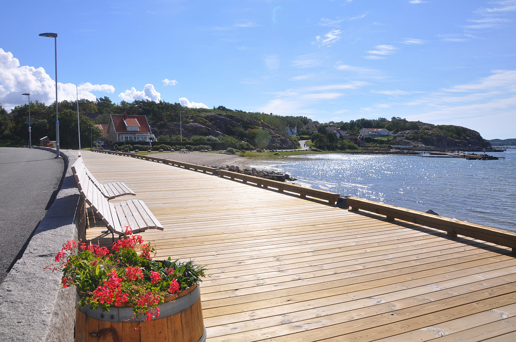 Grebbestad strandpromenad