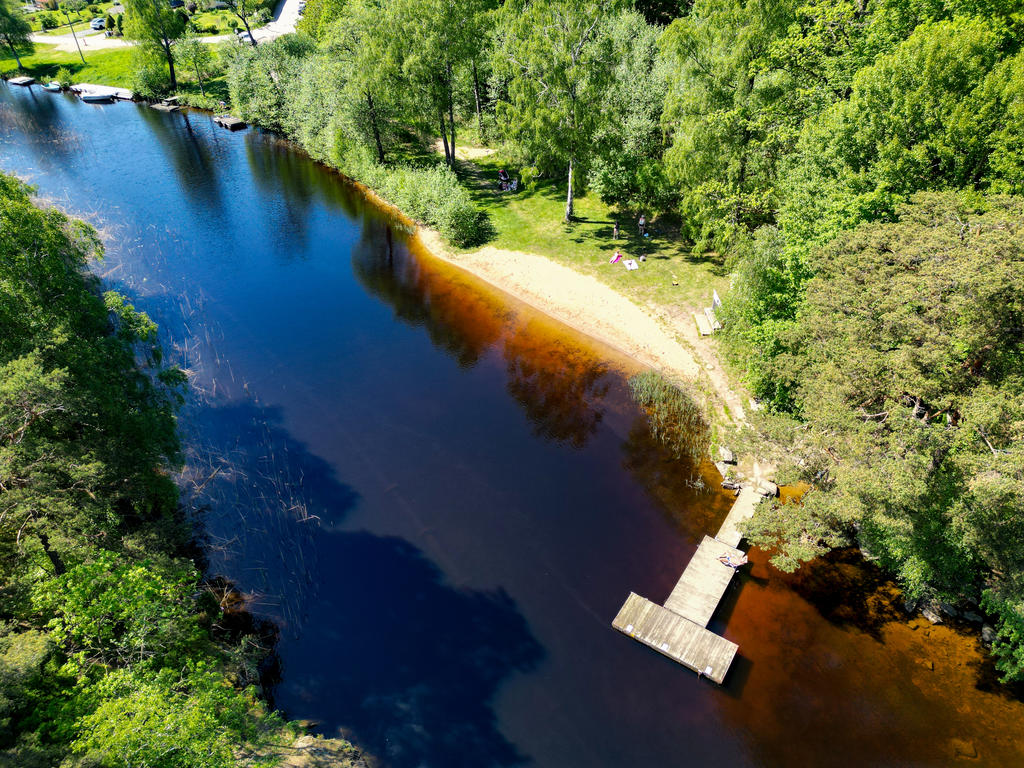 Ett närliggande smultronställe där du kan ta ett svalkande dopp helt ostört. 