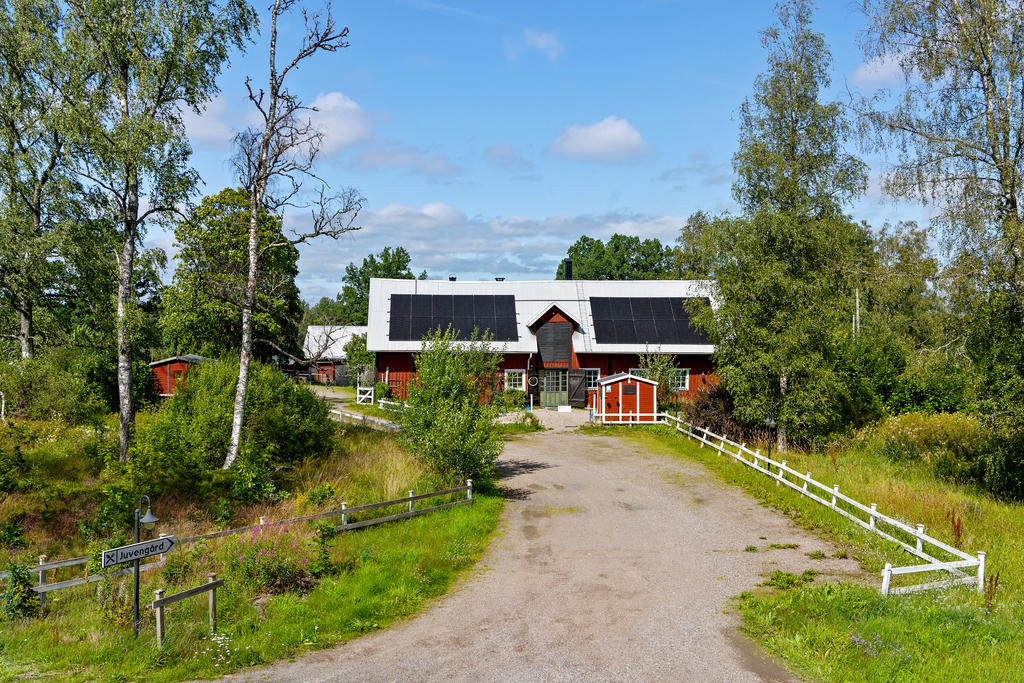 Ladugård med solceller