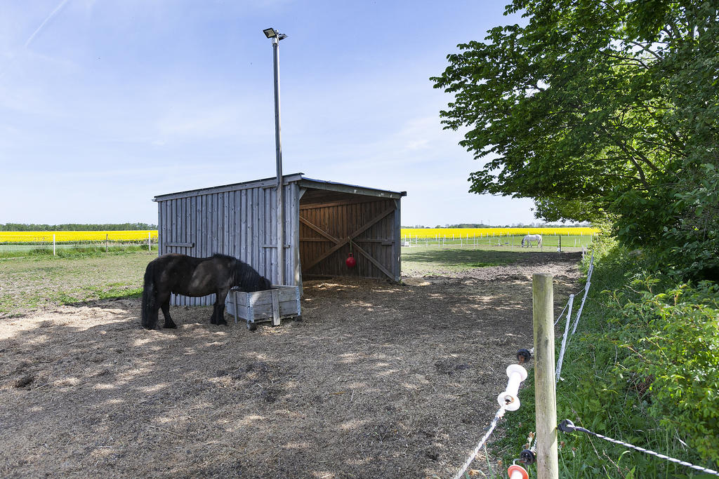 Utebox och belysning (på arrendemark)