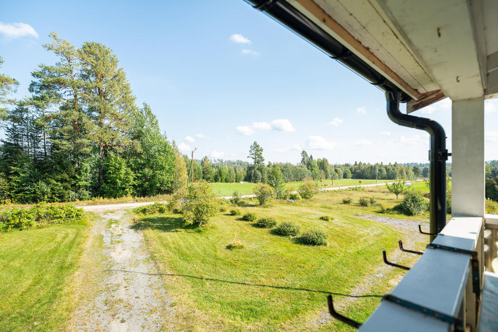 Utsikt från balkong