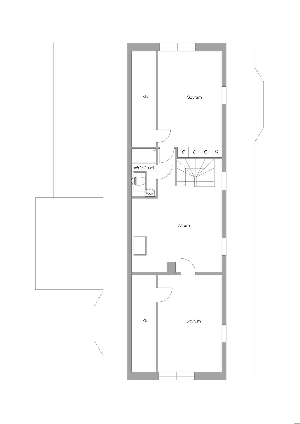 Övre plan