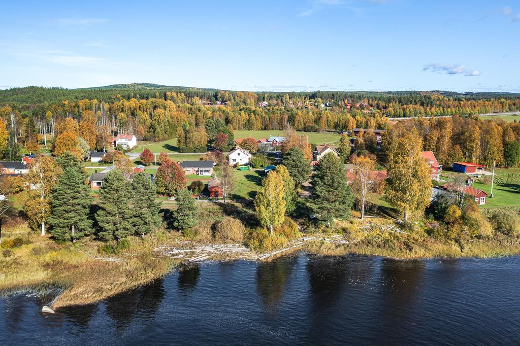 Vy över fastigheten och området