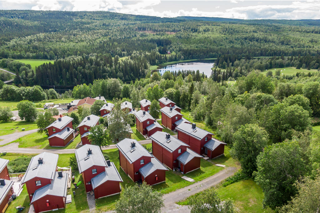 En kort promenad för bad i älven