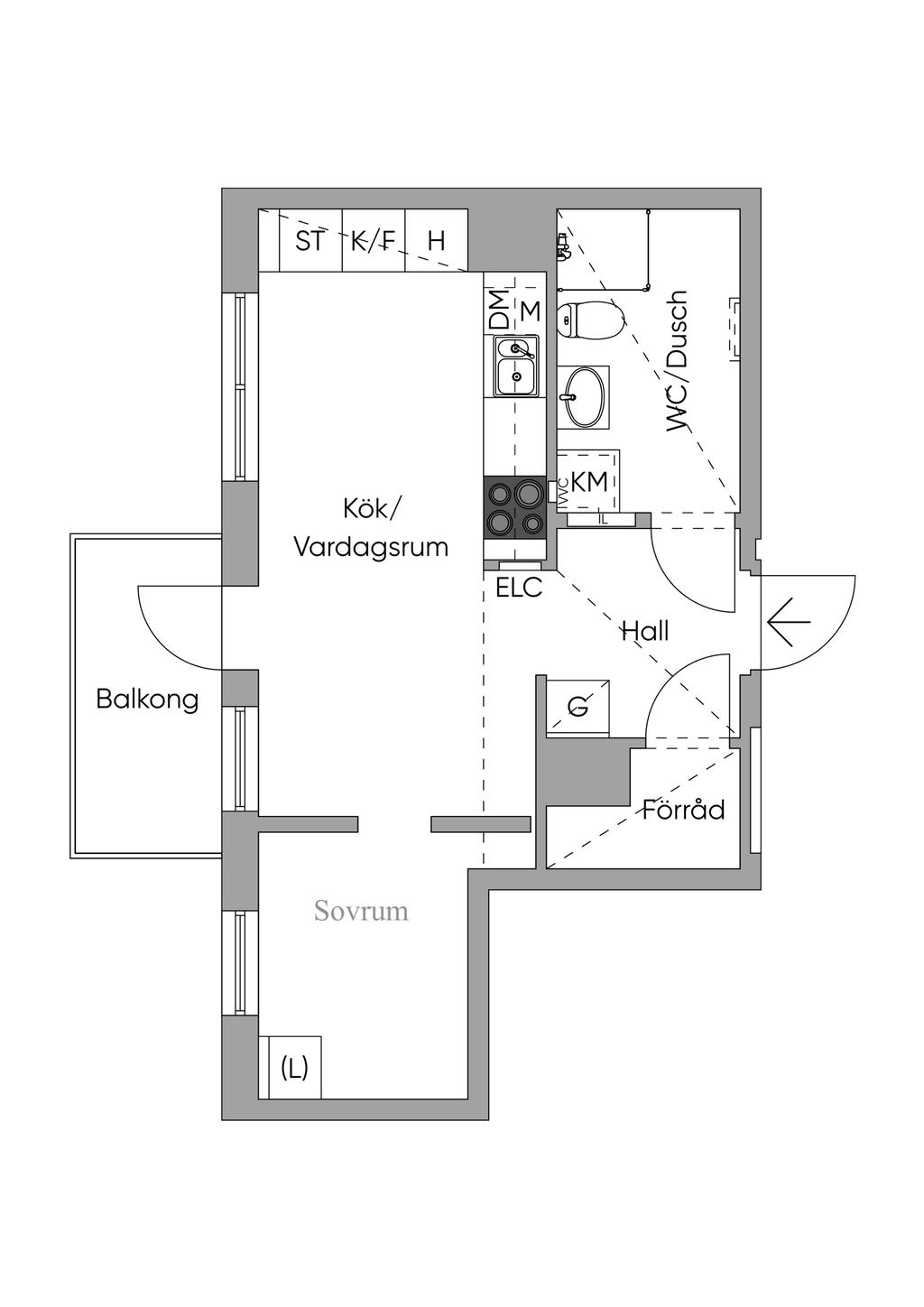 Alternativ planlösning