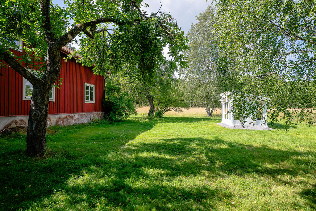 Baksidan med växthus