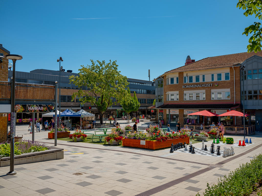 Promenadavstånd till Vallentuna Centrum