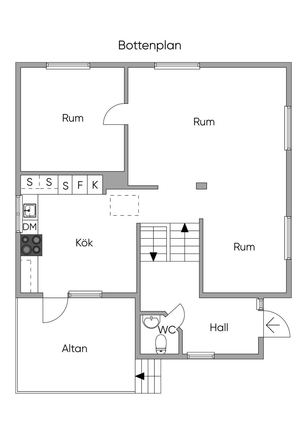 Övre plan