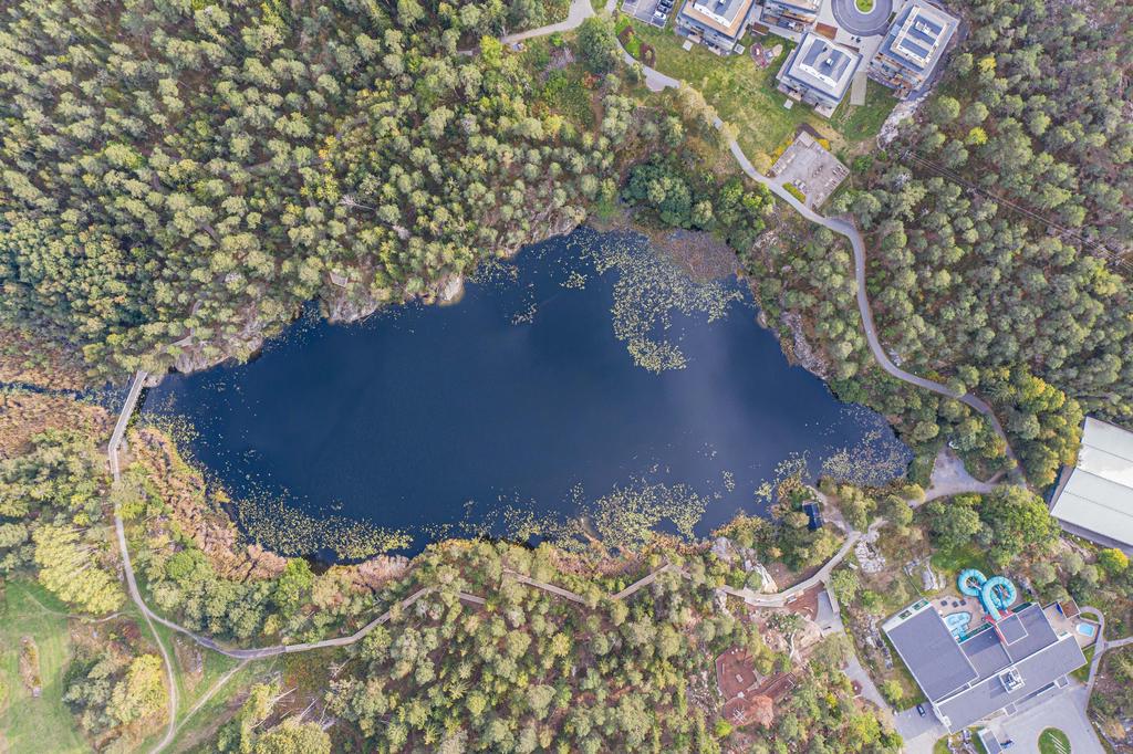 Drönarbild över "lilla Ösbyrundan"