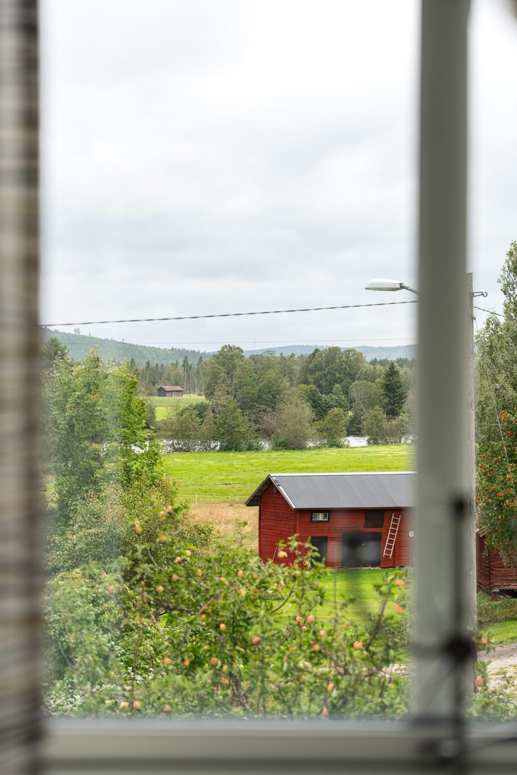 Utsikt mot älven från allrummet