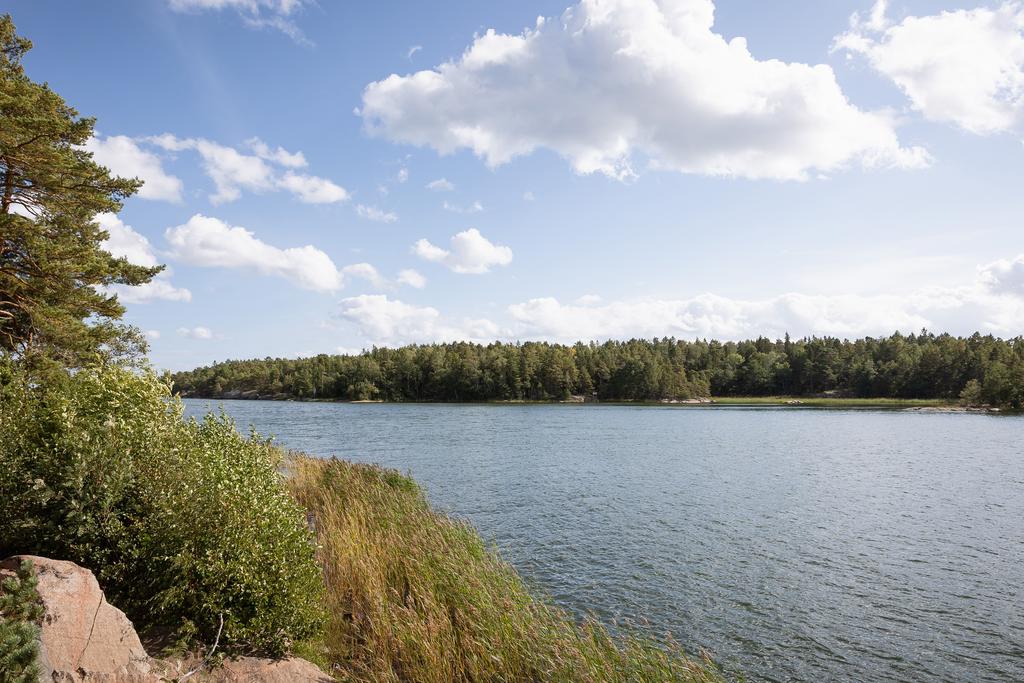 Utsikt från badplats