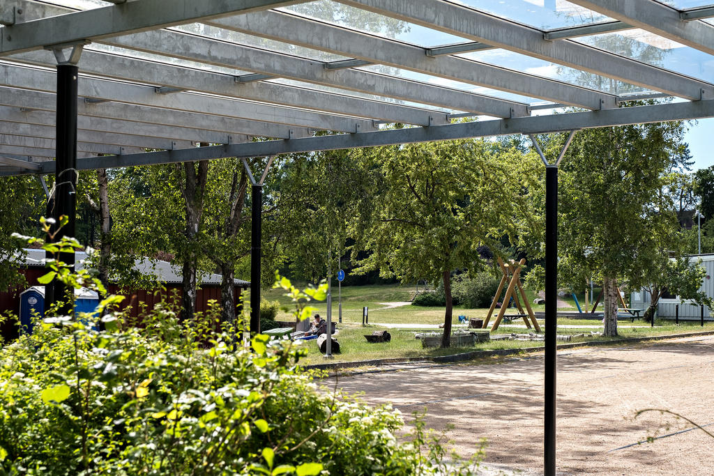 Den omtyckta Positivparken ligger bara ett stenkast bort