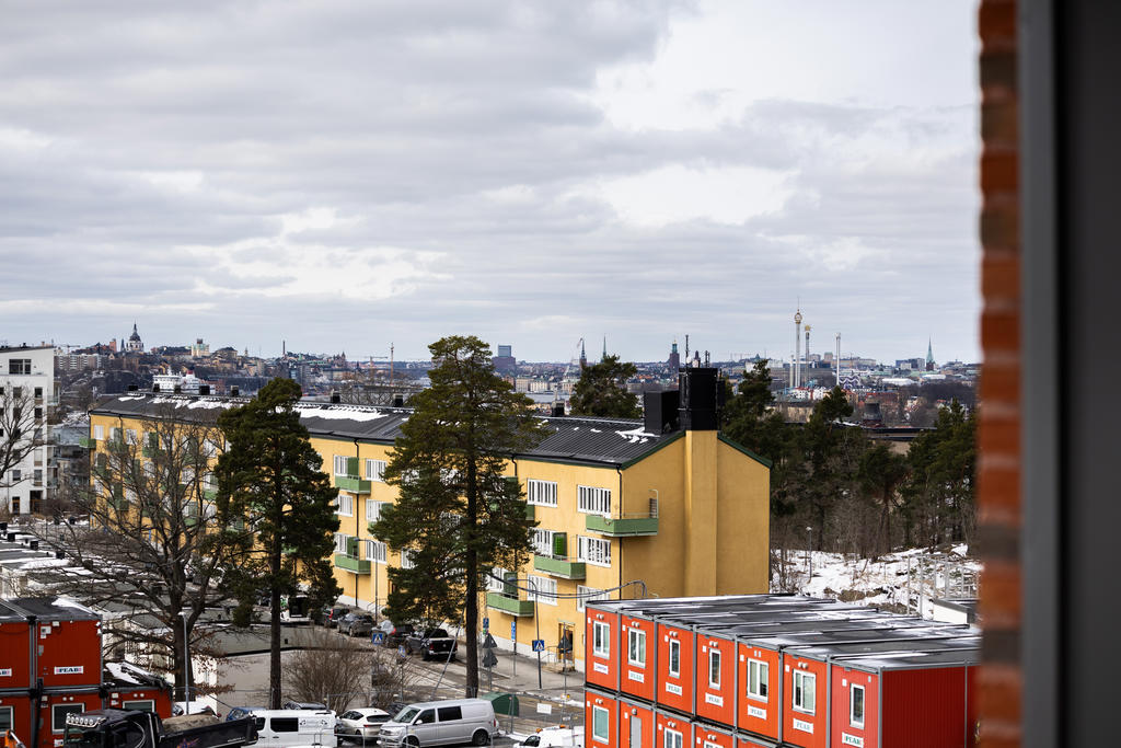 Säljaren bild- utsikts bild