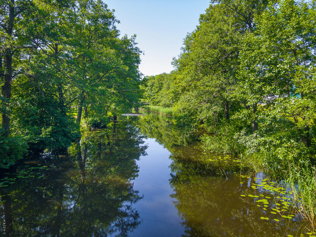 Vid Åkers kanal finns möjlighet att hyra båtplats