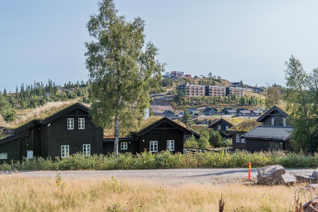 Utsikten mot anläggningen