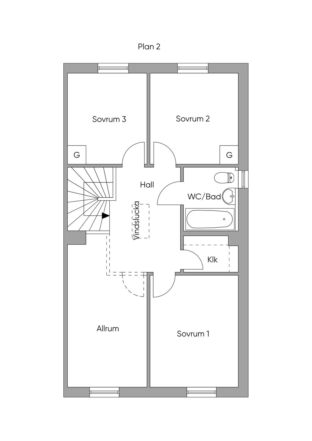 Övre plan