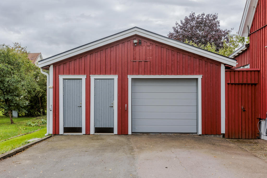 Rymligt garage