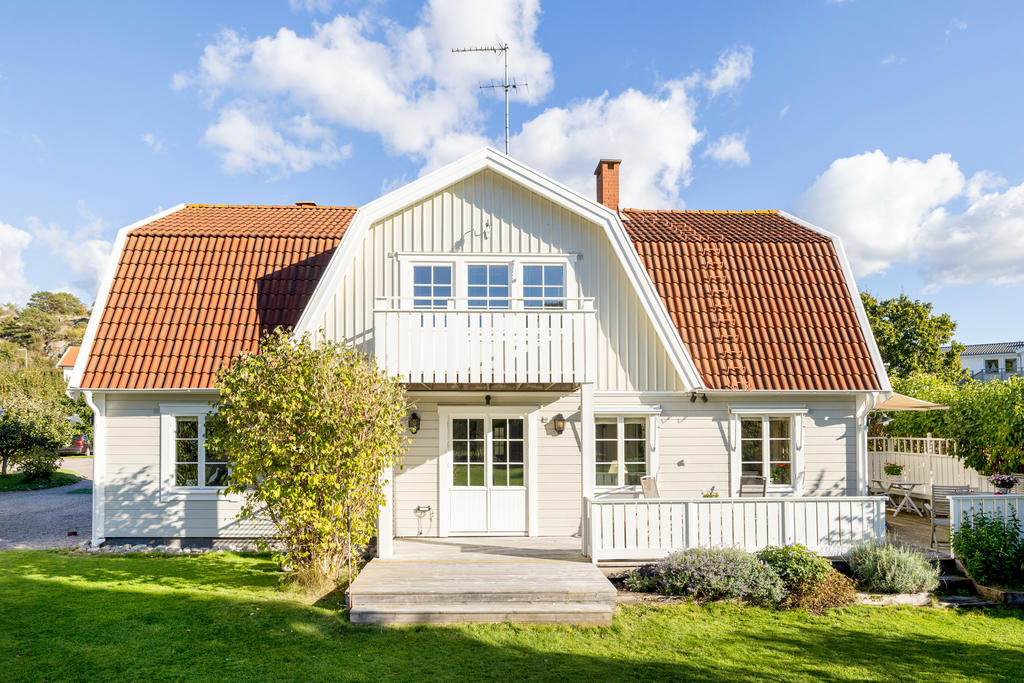 Vackert hus i sekelskiftesstil