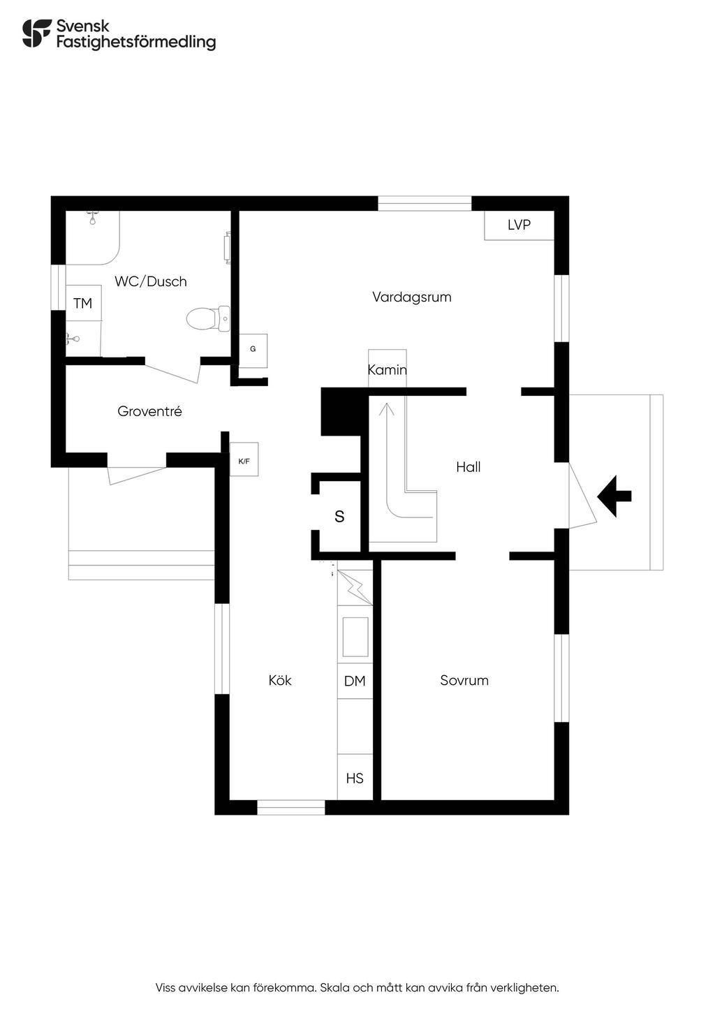 Planlösning - Entréplan