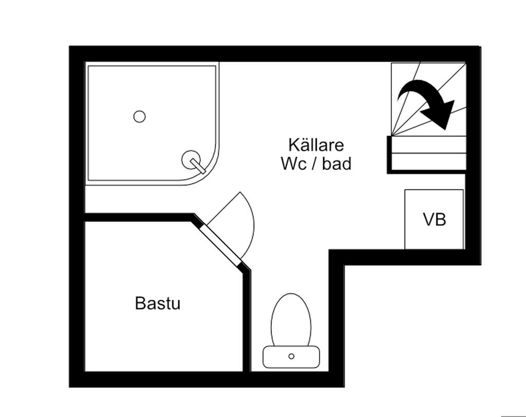 Planlösning källarplan