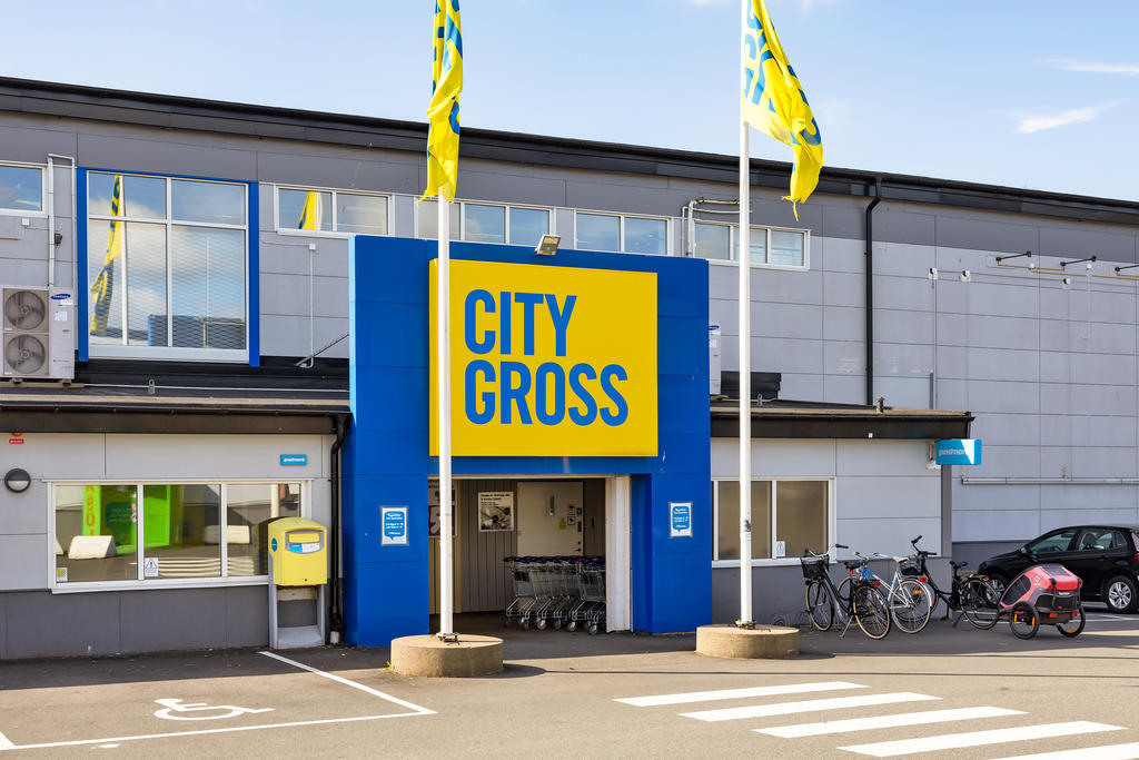 City Gross i Ytterby centrum.